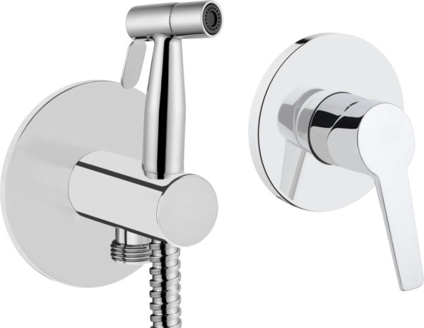 A49271EXP Комплект Встроенный Смеситель с гигиеническим душем на 2 отверстия Hygienic. Фото 1