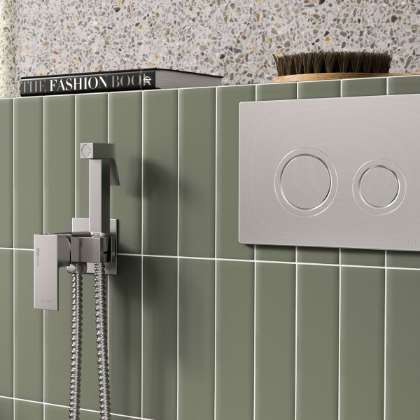 A71338 Встраиваемый смеситель для душа с гигиенической лейкой. Фото 1