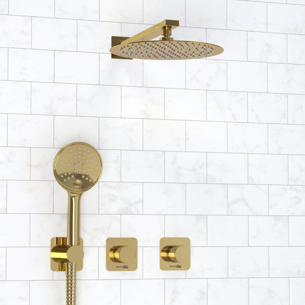 A7651.303.183.208.280.197.207 Встраиваемый комплект для душа с верхней душевой насадкой и лейкой. Фото 1