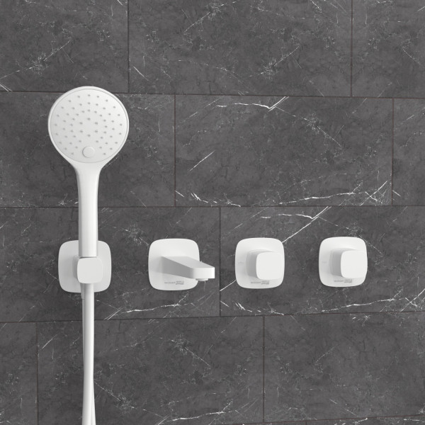 A9551.266.316.328.156.155 Встраиваемый комплект для ванны с лейкой и изливом. Фото 1