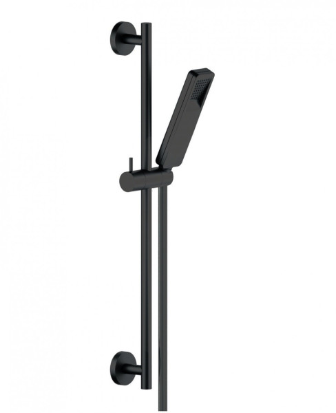 AD140/53BM душевой гарнитур 60 см 1jet (чёрный). Фото 1