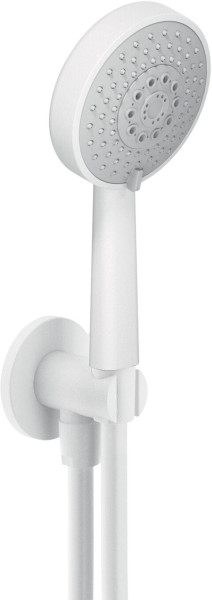 AD146/47WM душевой набор с шланговым подсоединением, матовый белый. Фото 1