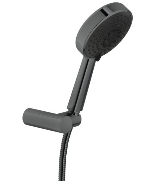 AD146/48FLP душевой набор, глянцевый черный. Фото 1