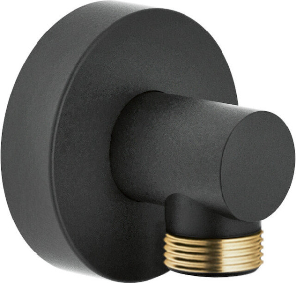 AD150/12BM шланговое подсоединение, матовый черный. Фото 1