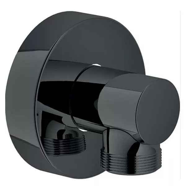 AD150/12FLP шланговое подсоединение, глянцевый черный. Фото 1