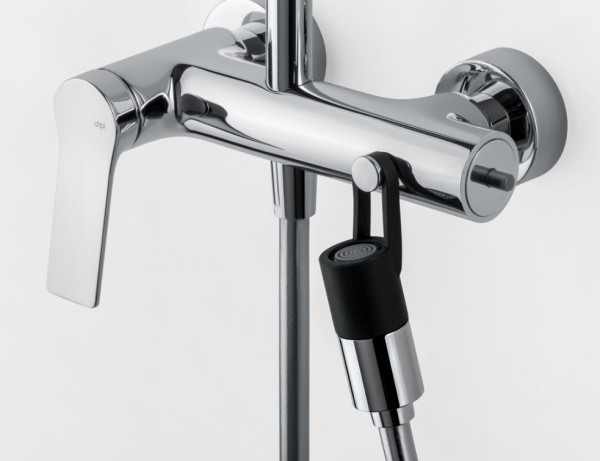 Alpi GN99RM2251CR Ginger Душевая система для душа Ø190/микрофон мм, 1/1 режим. Фото 1