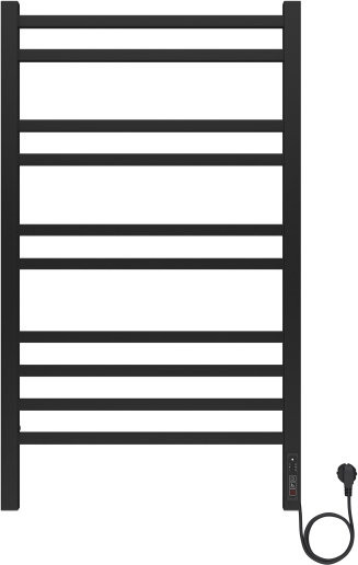 Альтаир П10 500х900 электрический (quick touch) Полотенцесушитель Aquatek (черный муар). Фото 1