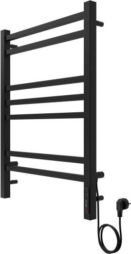 Альтаир П7 500х700 электрический (quick touch) Полотенцесушитель Aquatek (черный муар). Фото 2
