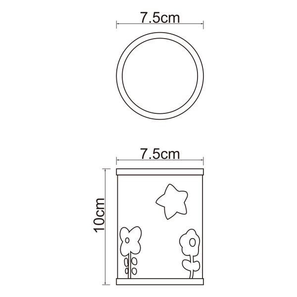 Ammer K-6428 Стакан для зубных щеток. Фото 4