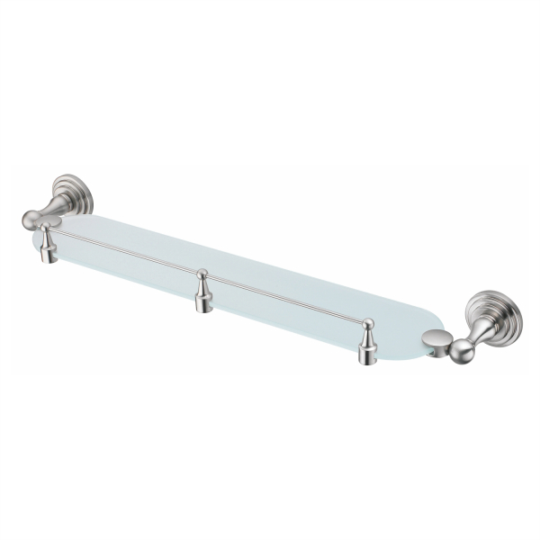 Ammer K-7044 (ранее К-7024) Полка стеклянная с бортиком. Фото 1