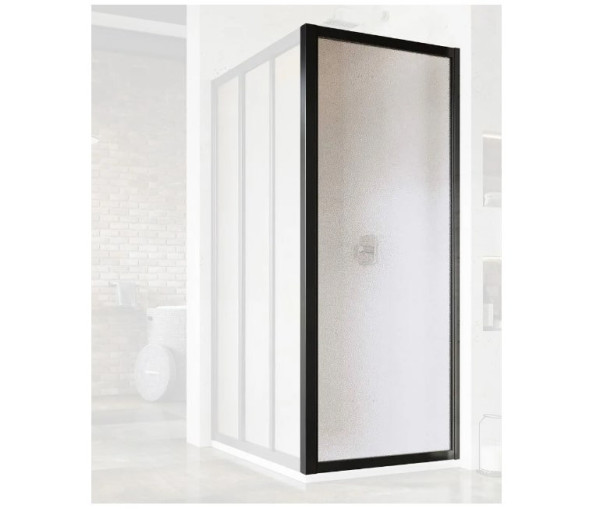 APSS-80 198 черный+Transparentl Supernova душевая стенка. Фото 1