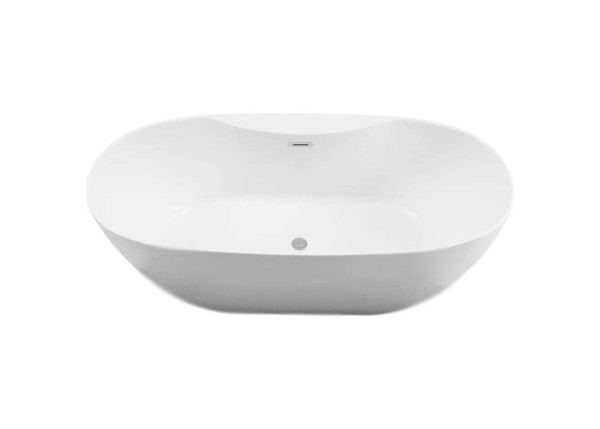 AQ-1155778 АПОЛО Ванна акриловая, отдельностоящая, 1700*780*600. В комплекте со сливом и ножками. Цвет белый глянцевый.. Фото 3