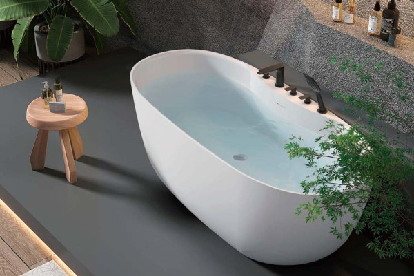 AQ-1155778 АПОЛО Ванна акриловая, отдельностоящая, 1700*780*600. В комплекте со сливом и ножками. Цвет белый глянцевый.. Фото 5