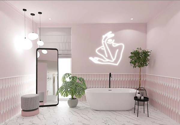 AQ-44778 АФИНА Ванна акриловая, отдельностоящая, 1700*780*600. В комплекте со сливом и ножками. Цвет белый глянцевый.. Фото 4