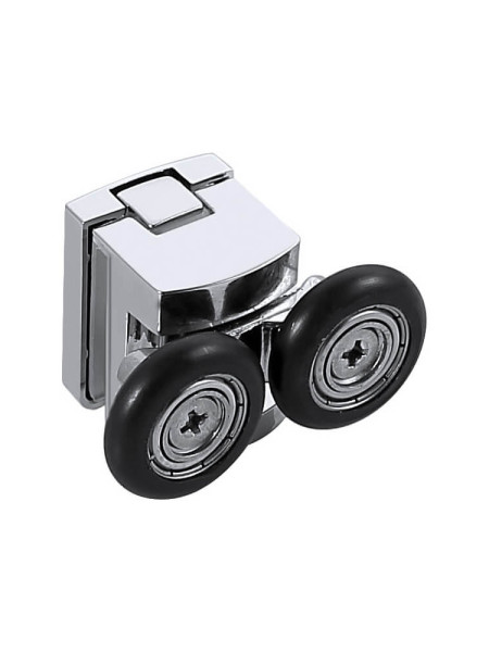 AQ ARI KV 08020GM Душевой уголок квадратный, двери раздвижные 800x800x2000 профиль оружейная сталь, стекло прозрачное. Фото 5