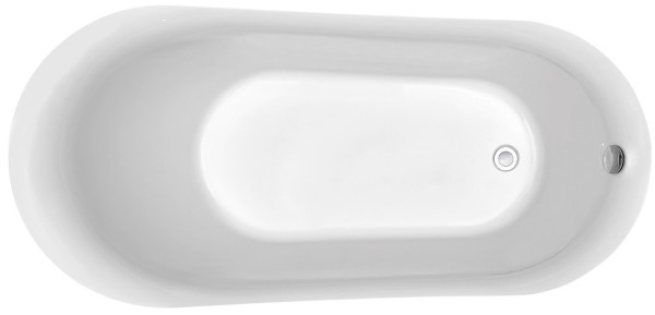 AQ-K133778Wt ЛАГУНА Ванна акриловая, отдельностоящая, 1700*780*710. В комплекте со сливом и ножками. Цвет белый глянцевый.. Фото 2