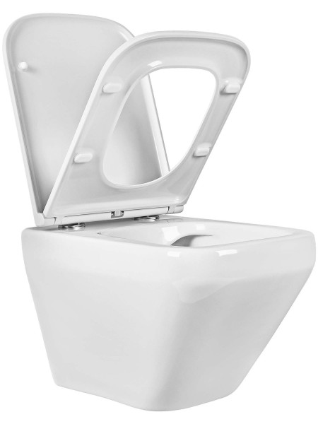 AQ0155-00 крышка-сиденье для ЛИРА AQ1155-00, белая. Фото 3