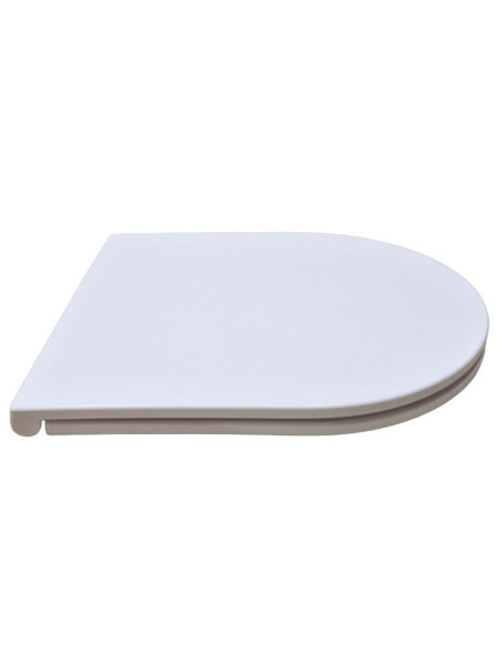 AQ0199-00 крышка-сиденье для унитаза ЛЕЯ AQ1199-00, AQ1199T-00,белая. Фото 1
