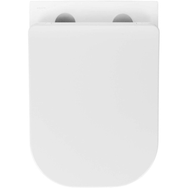 AQ0202-00 крышка-сиденье для унитаза AQ2002, белая. Фото 1