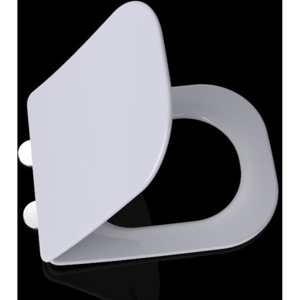 AQ0202-00 крышка-сиденье для унитаза AQ2002, белая. Фото 4