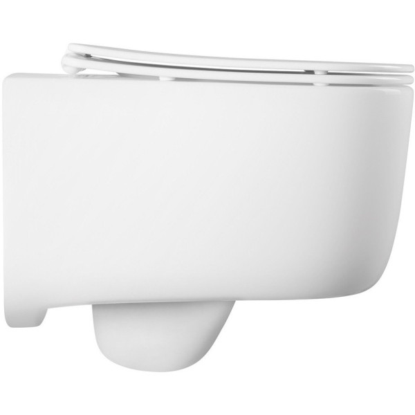 AQ0202-00 крышка-сиденье для унитаза AQ2002, белая. Фото 5