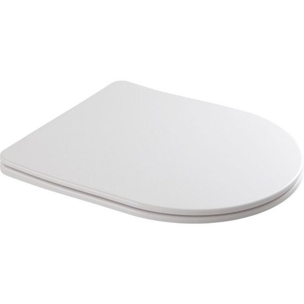 AQ0204-00 крышка-сиденье для унитаза AQ2004, AQ2004T, белая. Фото 2