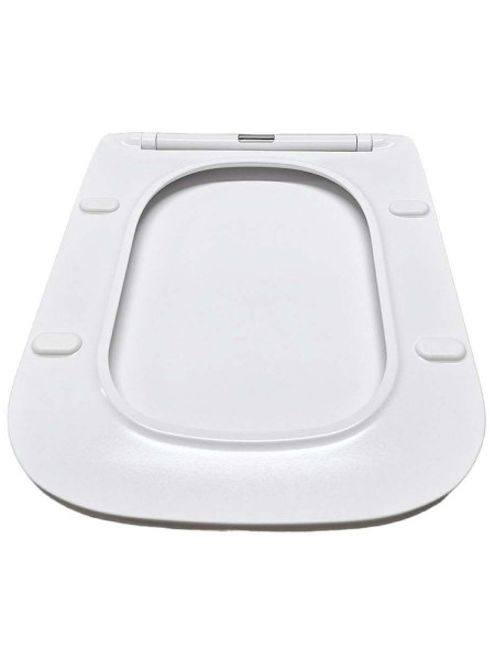 AQ0505-00 Крышка-сиденье для унитаза AQ1505T-00, белая. Фото 4