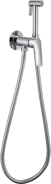 AQ1019CR ВЕГА комплект для гигиенического душа встроенный (смеситель + гигиеническая лейка + шланг). Фото 2