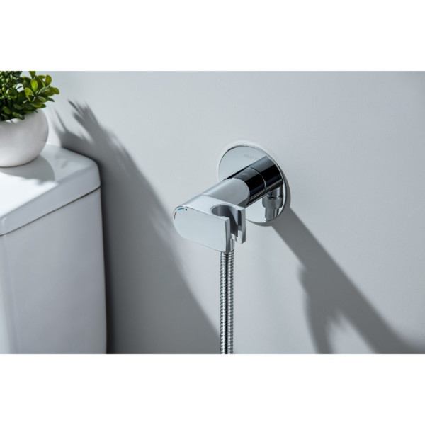 AQ1024CR ОБЕРОН комплект для гигиенического душа встроенный (смеситель c прогрессивным картриджем + гигиеническая лейка + шланг). Фото 7