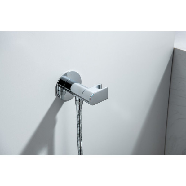 AQ1024CR ОБЕРОН комплект для гигиенического душа встроенный (смеситель c прогрессивным картриджем + гигиеническая лейка + шланг). Фото 8