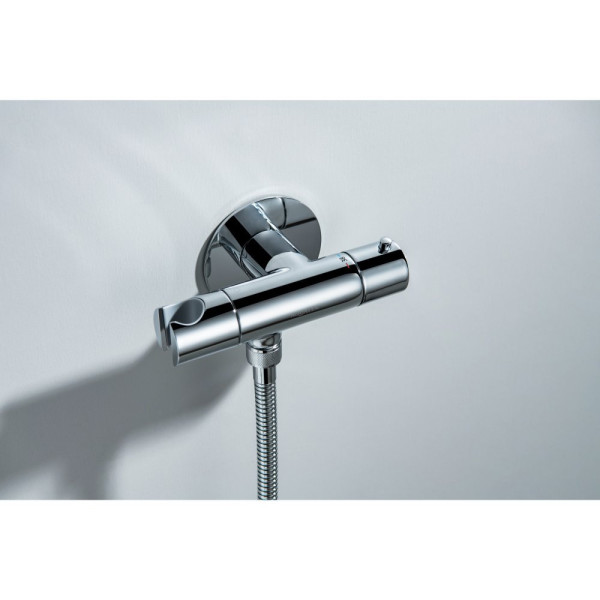 AQ1027CR ОБЕРОН комплект для гигиенического душа термостатический встроенный (смеситель + гигиеническая лейка + шланг). Фото 8