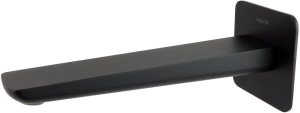 AQ1041MB ВЕГА излив для ванны 190 мм, матовый черный. Фото 1