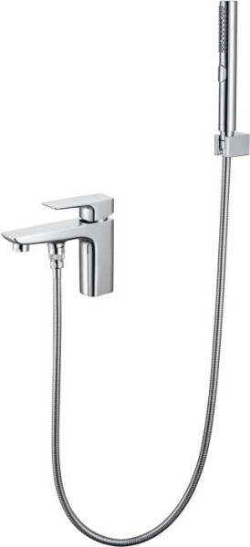 AQ1044CR ВЕГА смеситель врезной на борт ванны на 1 отв.. Фото 1