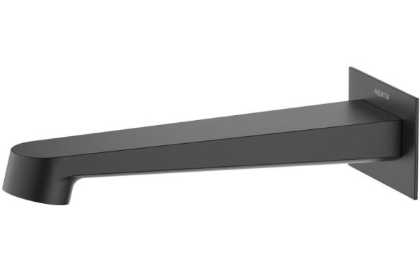 AQ1241MB ОБЕРОН излив для ванны 183 мм, матовый черный. Фото 1