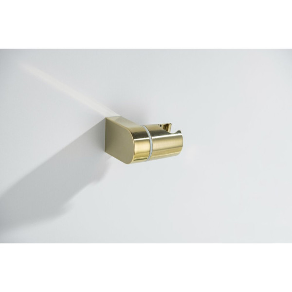 AQ1249BG ОБЕРОН смеситель для ванны с душевым набором 3jet, шлиф. золото. Фото 11