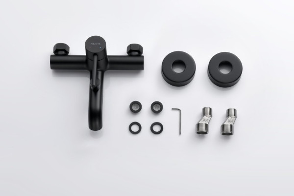 AQ1340MB ЕВРОПА смеситель для ванны, матовый черный. Фото 2