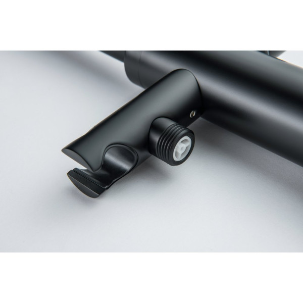 AQ1345MB ЕВРОПА смеситель для ванны напольный, матовый черный. Фото 7