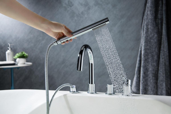 AQ1348CR ЕВРОПА смеситель на борт ванны на 4 отв.. Фото 7