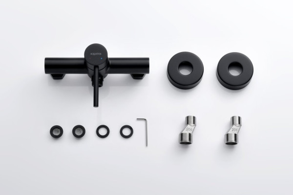 AQ1360MB ЕВРОПА смеситель для душа, матовый черный. Фото 1