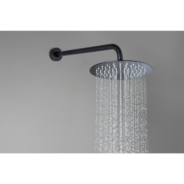 AQ1376MB ЕВРОПА Set 3 в 1 душевой комплект 2 режима, матовый черный. Фото 2