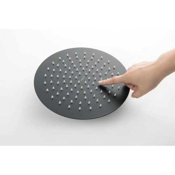 AQ1376MB ЕВРОПА Set 3 в 1 душевой комплект 2 режима, матовый черный. Фото 3