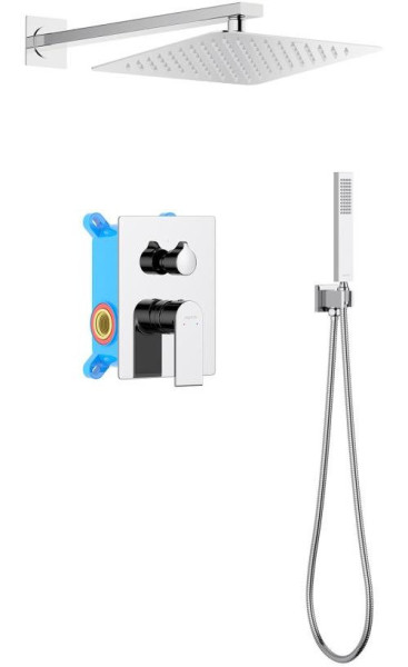AQ1472CR ЛИРА Set 3 в 1 душевой комплект 2 режима. Фото 1