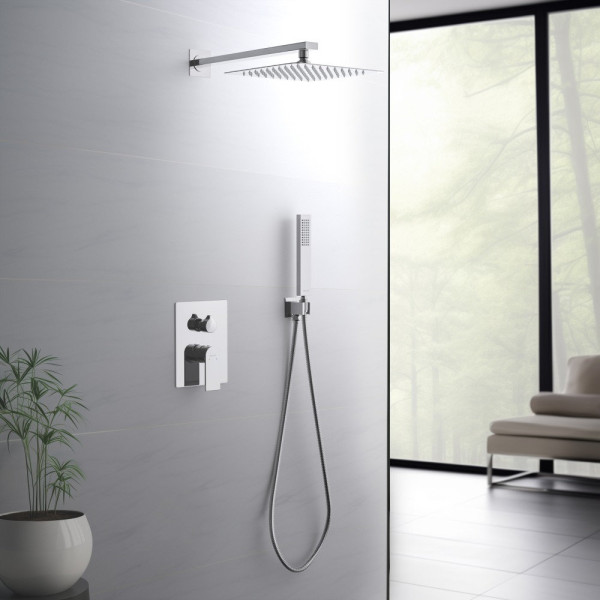 AQ1472CR ЛИРА Set 3 в 1 душевой комплект 2 режима. Фото 4