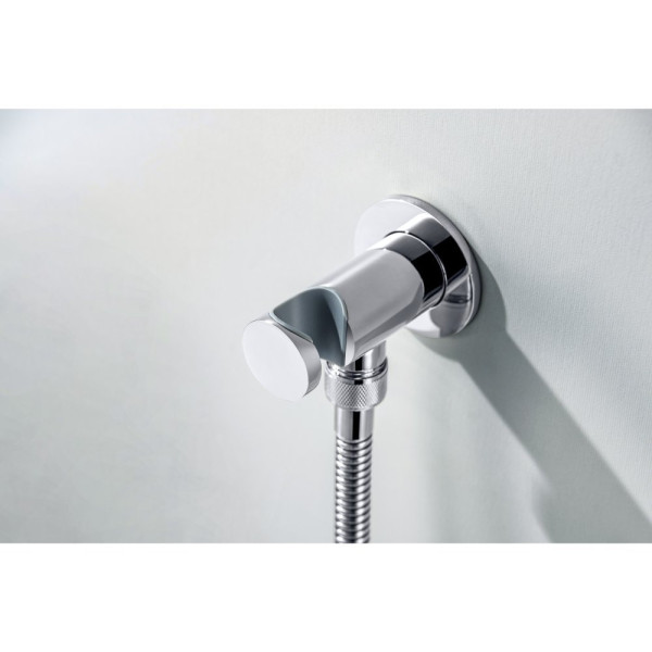 AQ1519CR КЛАССИК набор с гигиеническим душем (смеситель + гигиеническая лейка + шланг + шланговое подсоединение с держателем). Фото 7