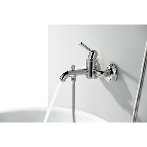 AQ1549CR КЛАССИК смеситель для ванны с душевым набором. Фото 6