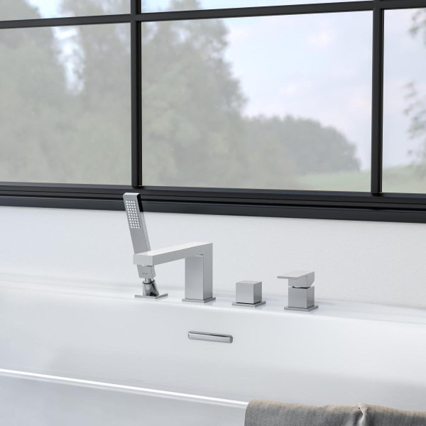 AQ1648CR ЛИБРА смеситель на борт ванны на 4 отв.. Фото 2