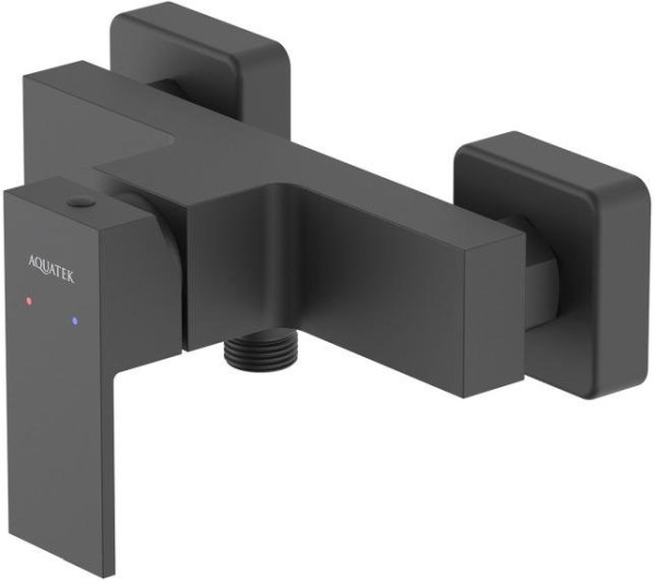 AQ1660MB ЛИБРА смеситель для душа, матовый черный. Фото 1