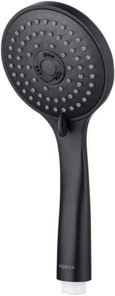 AQ2003MB ВЕГА ручной душ 3jet, матовый черный. Фото 2
