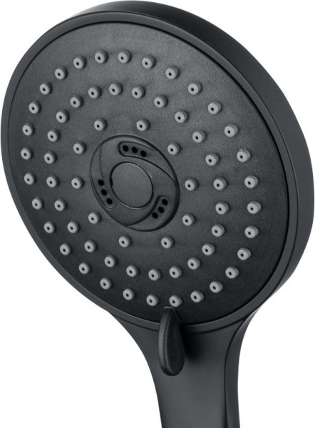 AQ2003MB ВЕГА ручной душ 3jet, матовый черный. Фото 3