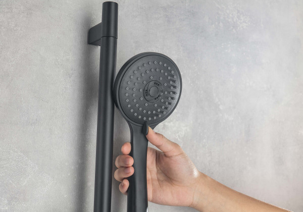 AQ2003MB ВЕГА ручной душ 3jet, матовый черный. Фото 5